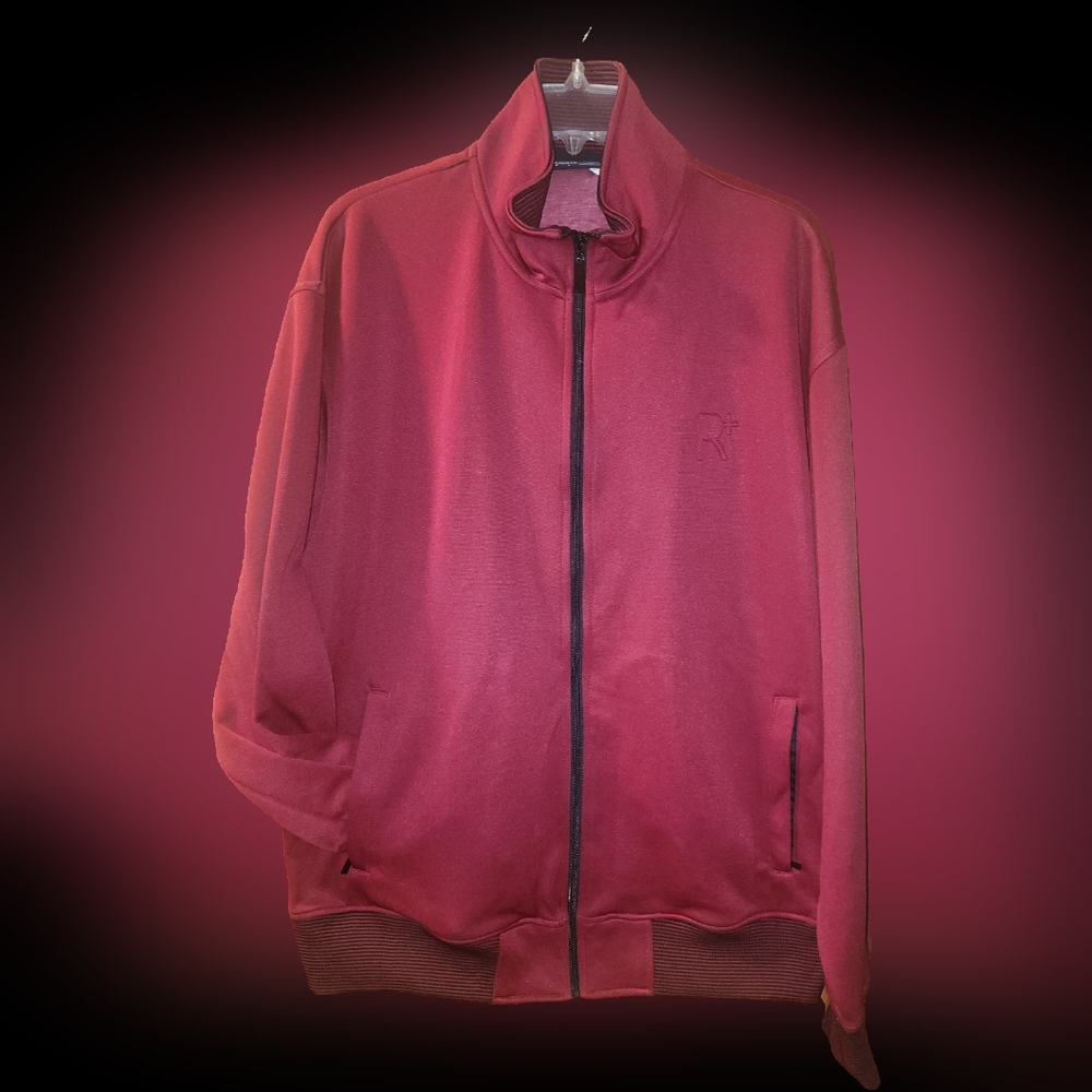 Mens Roc-a-Wear Jacket. Size Large. Color- Maroon